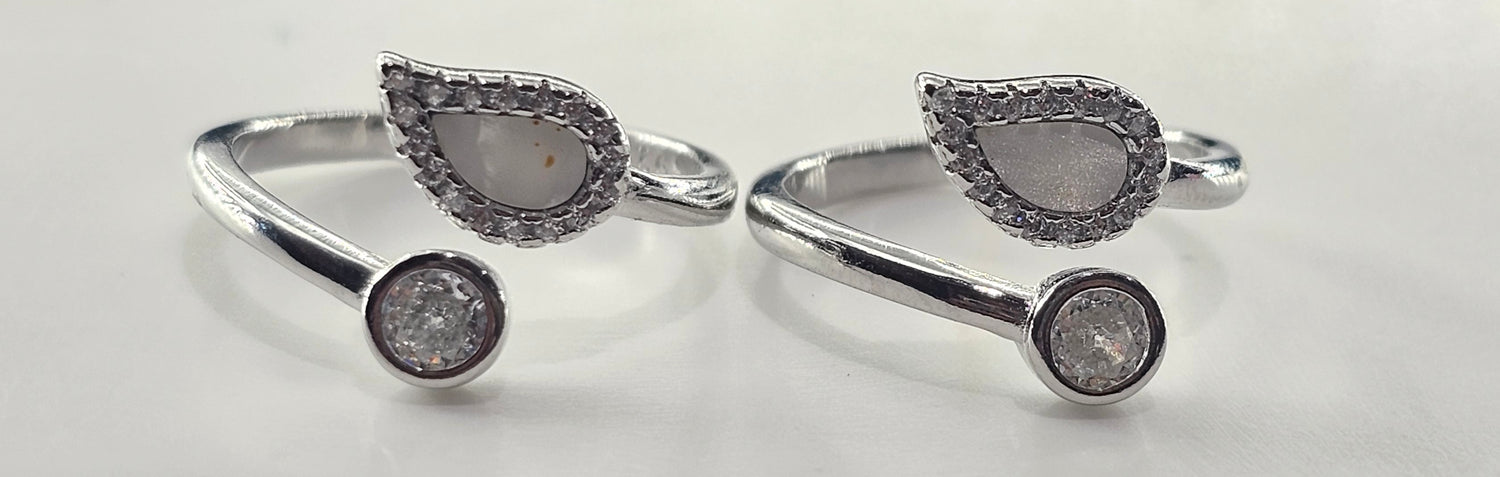 92.50 Silver Toe Ring 464