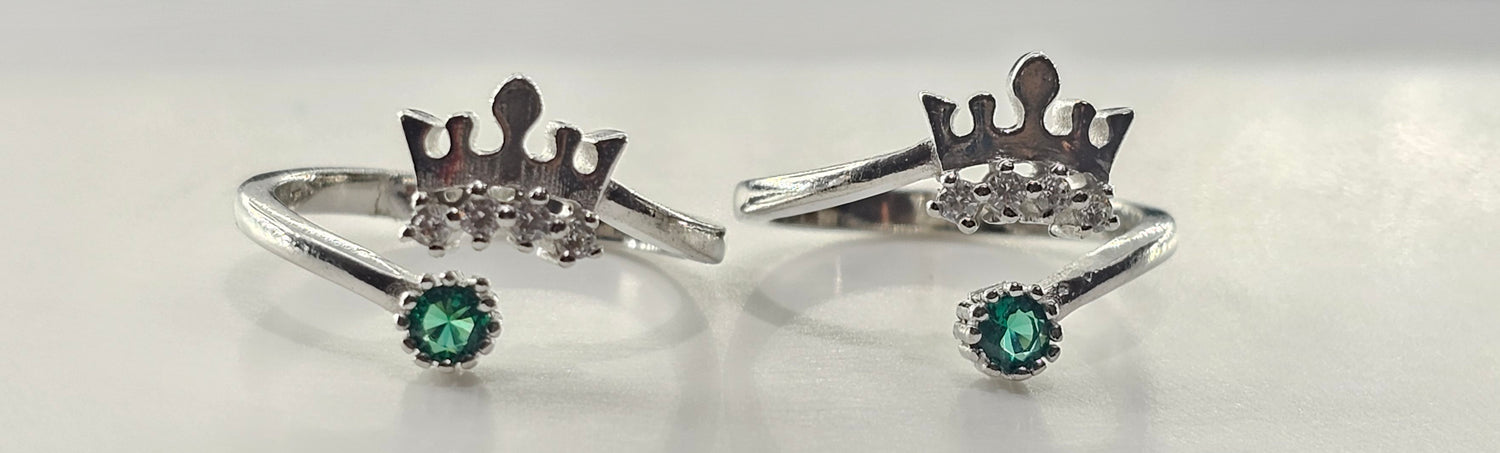 92.50 Silver Toe Ring 474