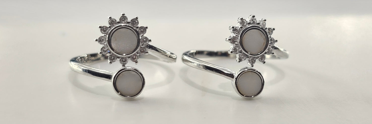 92.50 Silver Toe Ring 508