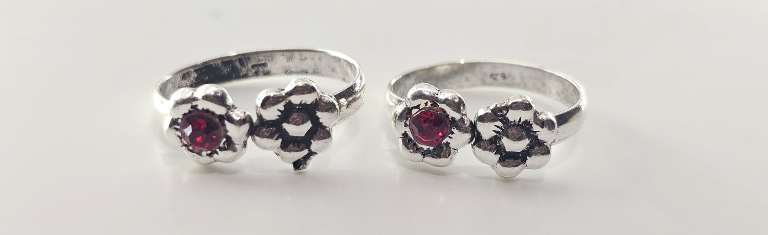 92.50 Silver Toe Ring 620