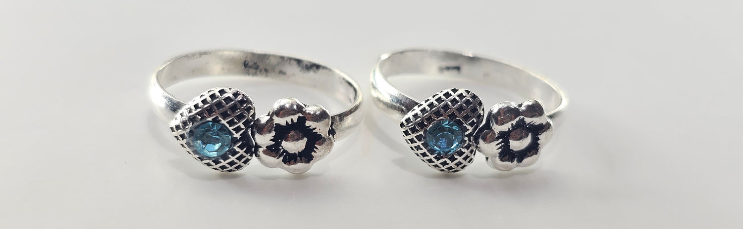92.50 Silver Toe Ring 616