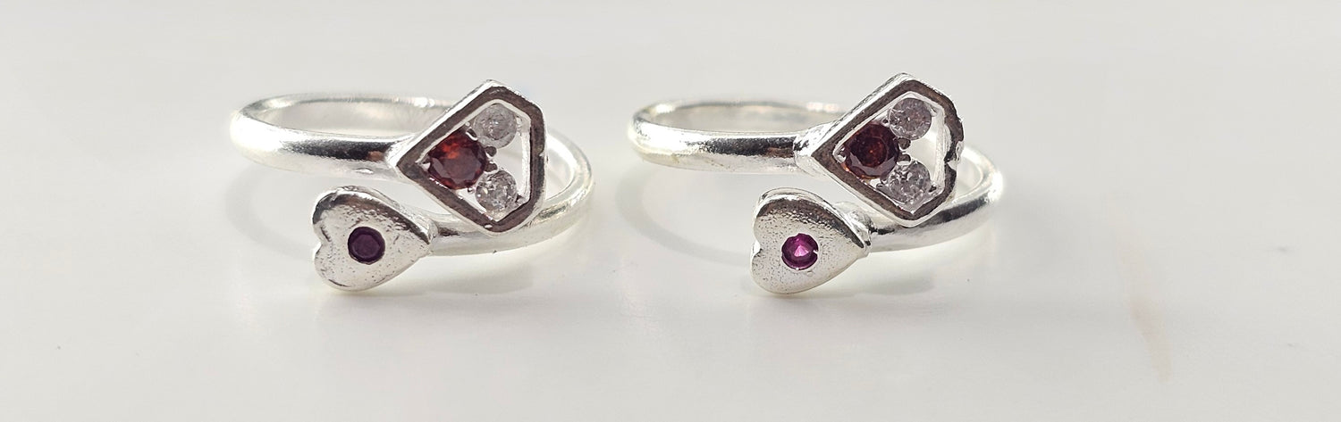 92.50 Silver Toe Ring 617