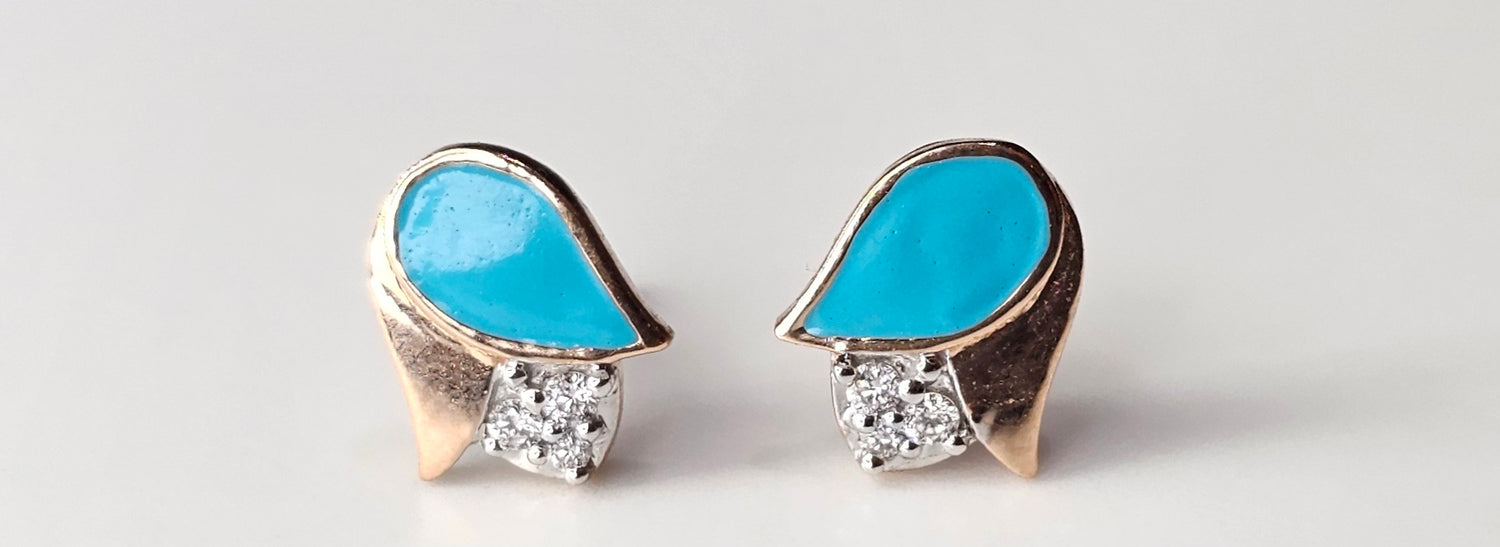 Kisna Diamond Kids Earrings 2