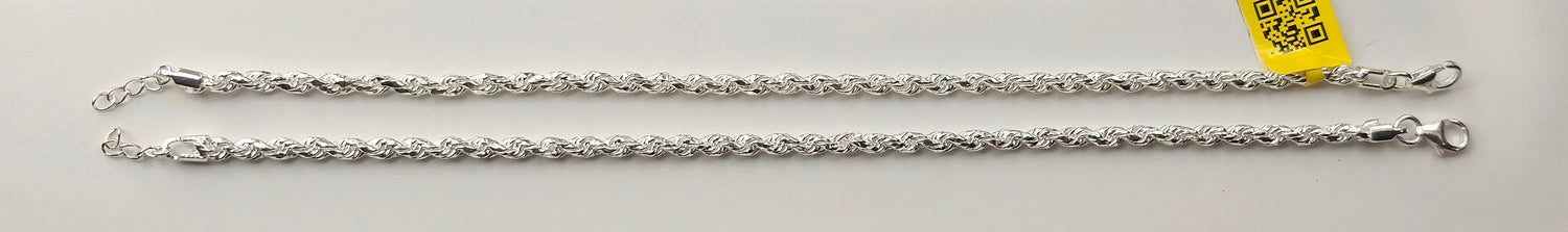 92.50 Silver Anklet 381