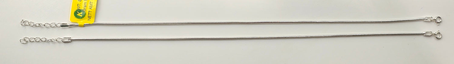 92.50 Silver Anklet 369