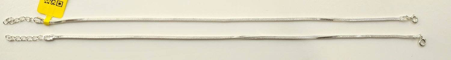 92.50 Silver Anklet 373