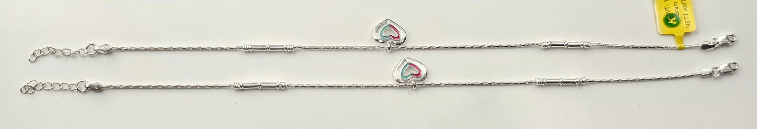 92.50 Silver Anklet 362