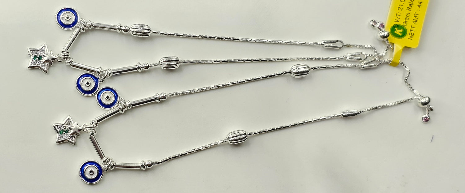 92.50 Silver Anklet389