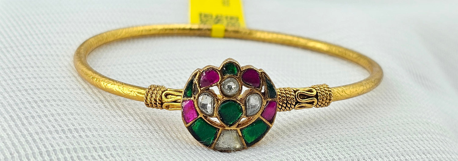 92.50 Gold Plated Silver Bracelet  129