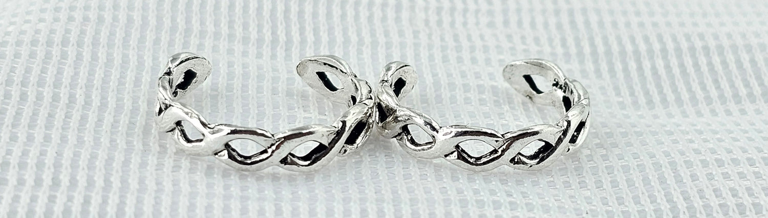 92.50 Silver Toe Ring 626