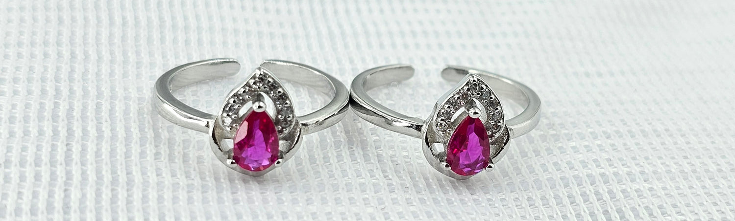92.50 Silver Toe Ring 655