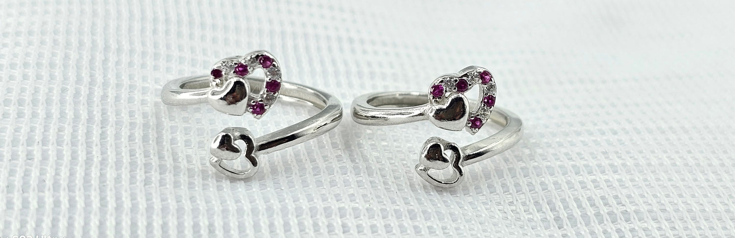 92.50 Silver Toe Ring 660