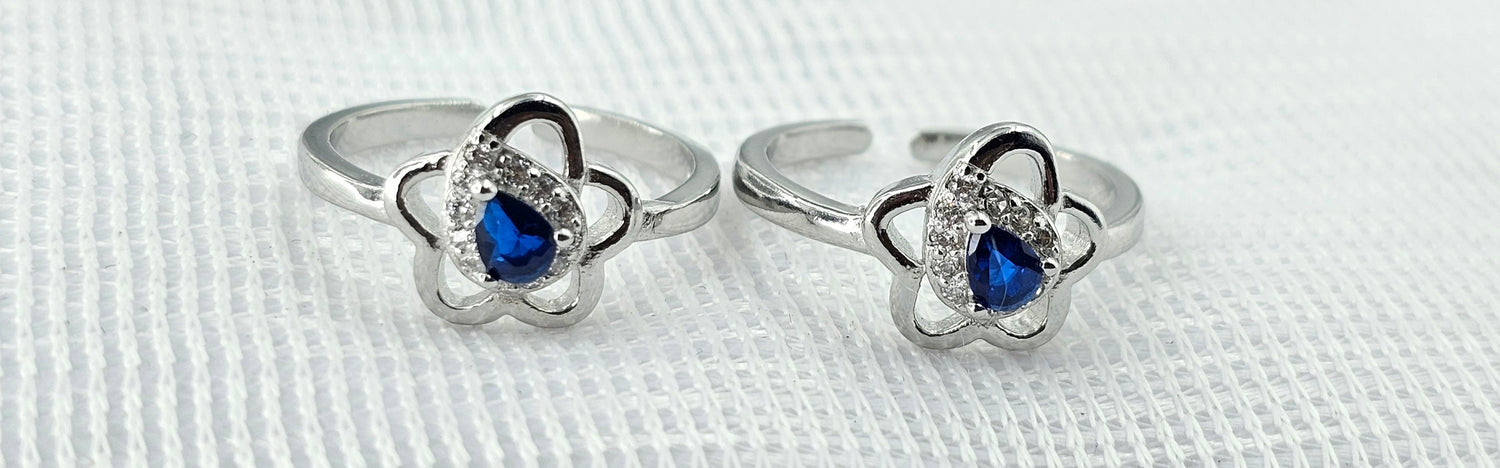 92.50 Silver Toe Ring 656