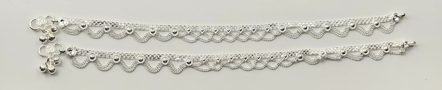 92.50 Silver Anklet  425