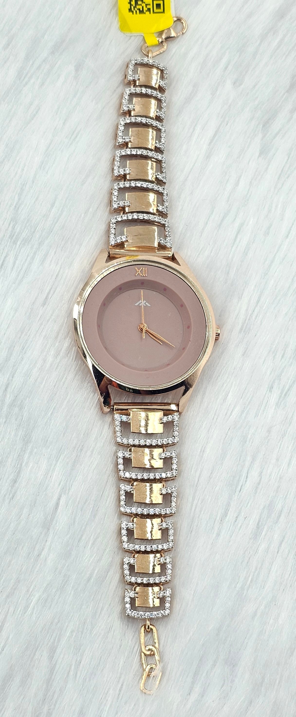 92.50 Silver Rose Gold Plated Ladies Watch 26