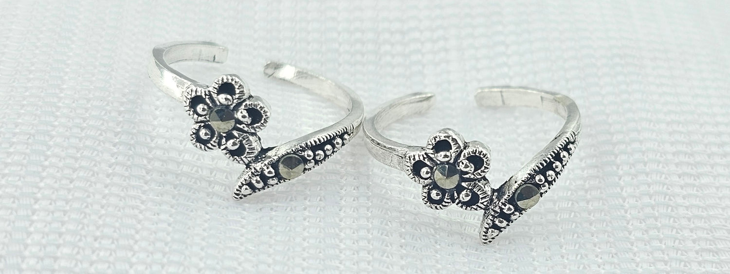 92.50 Silver Toe Ring 721