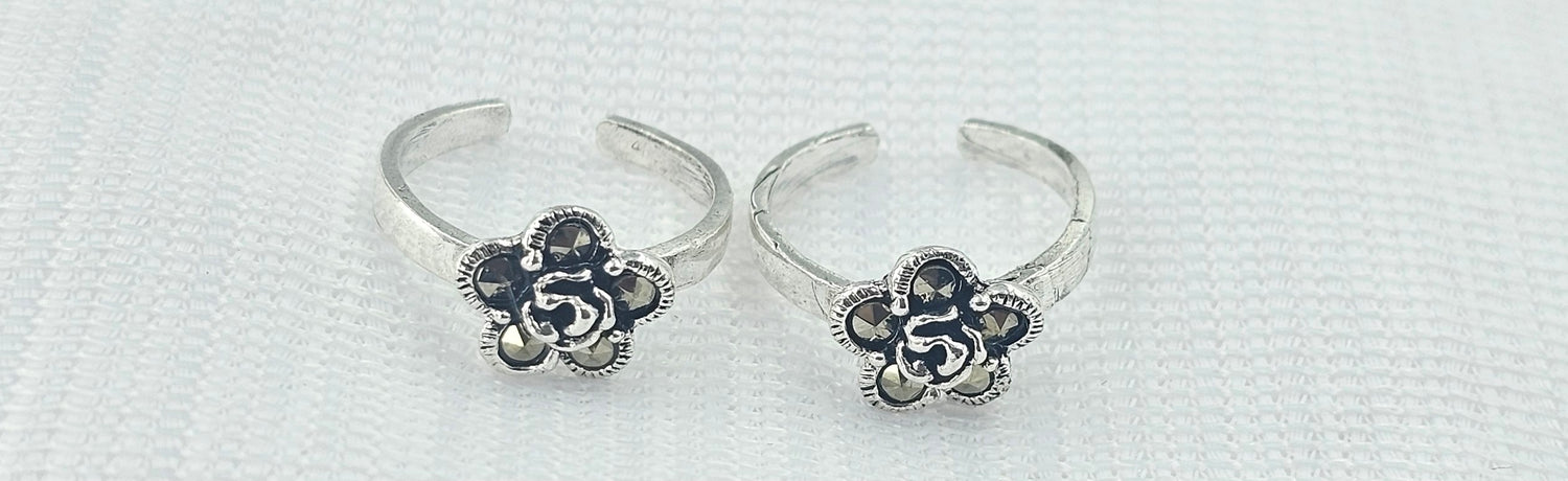 92.50 Silver Toe Ring 713
