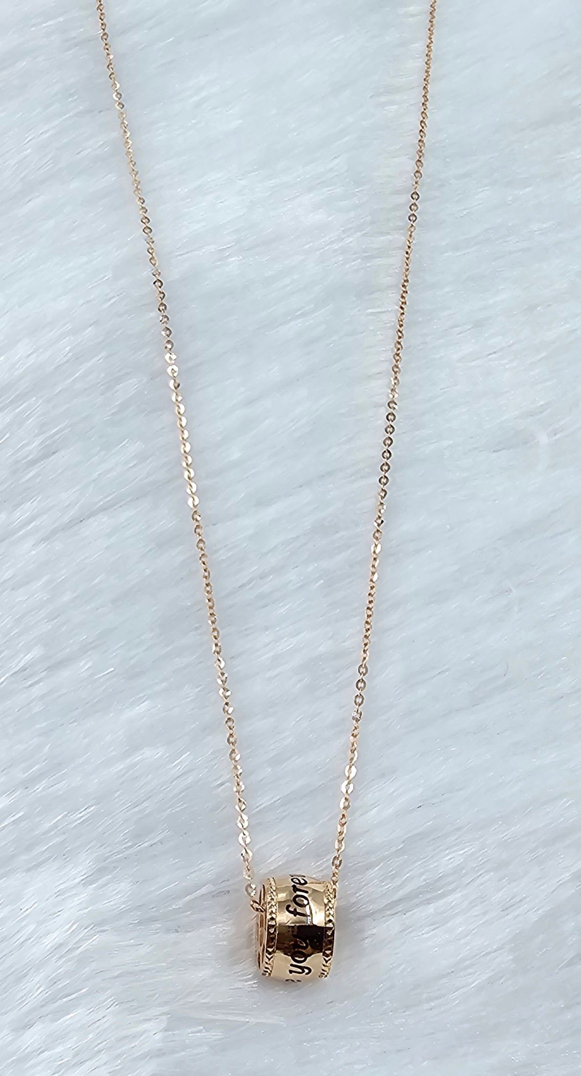 18kt Gold Chain Pendant Set 37