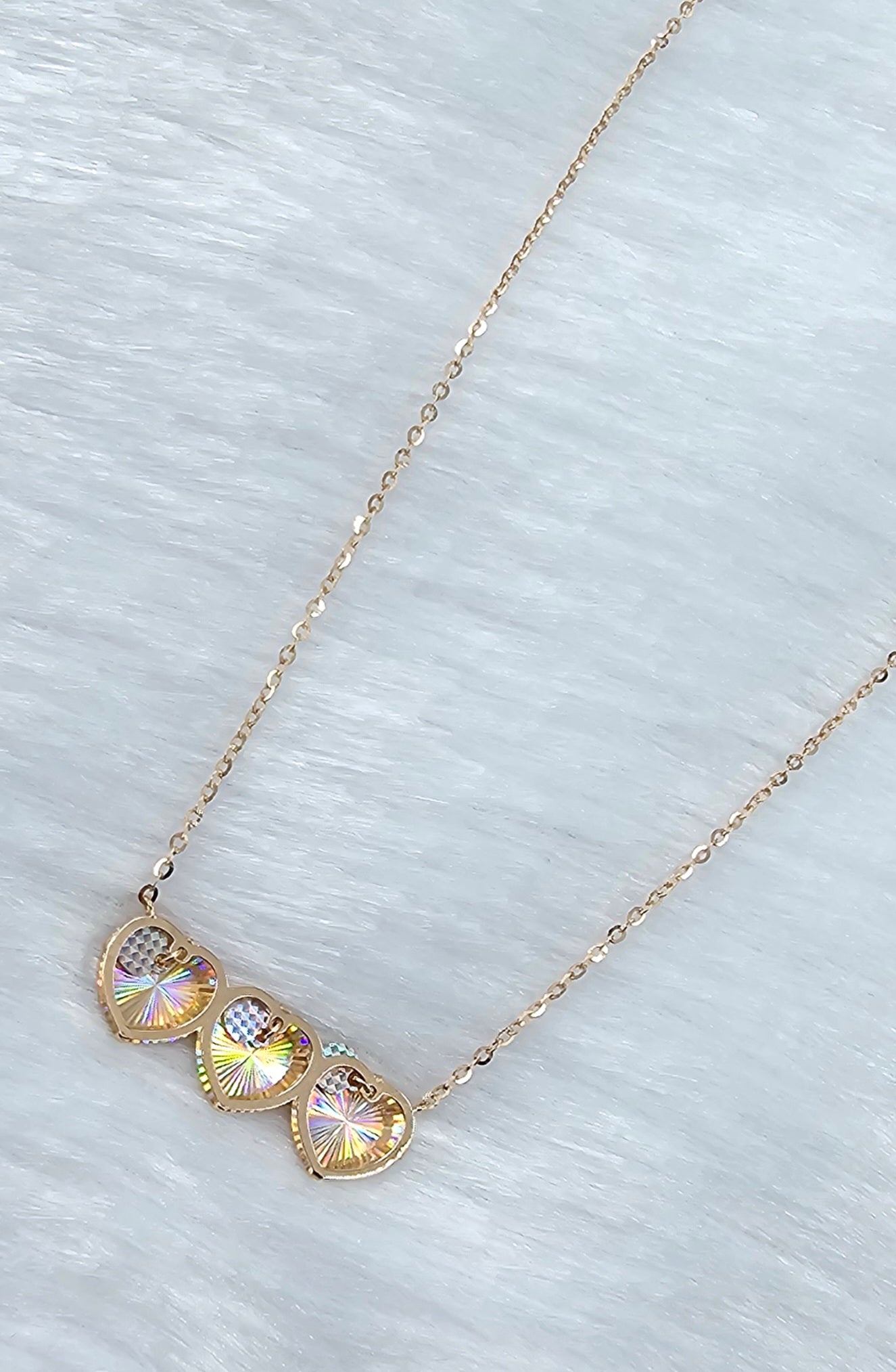 18kt Gold Chain Pendant Set 47