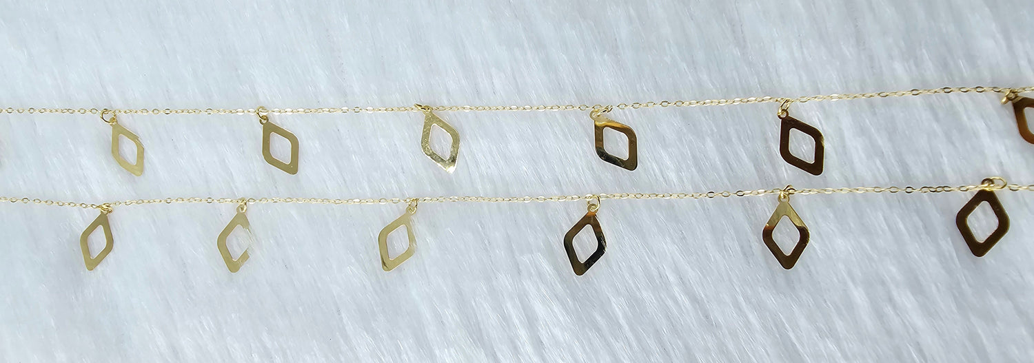 18kt Gold Anklet  11