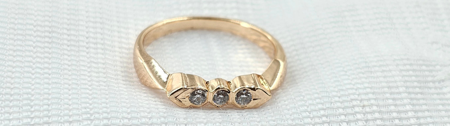 92.50 Silver Rose Gold Plated Gents Ring  54