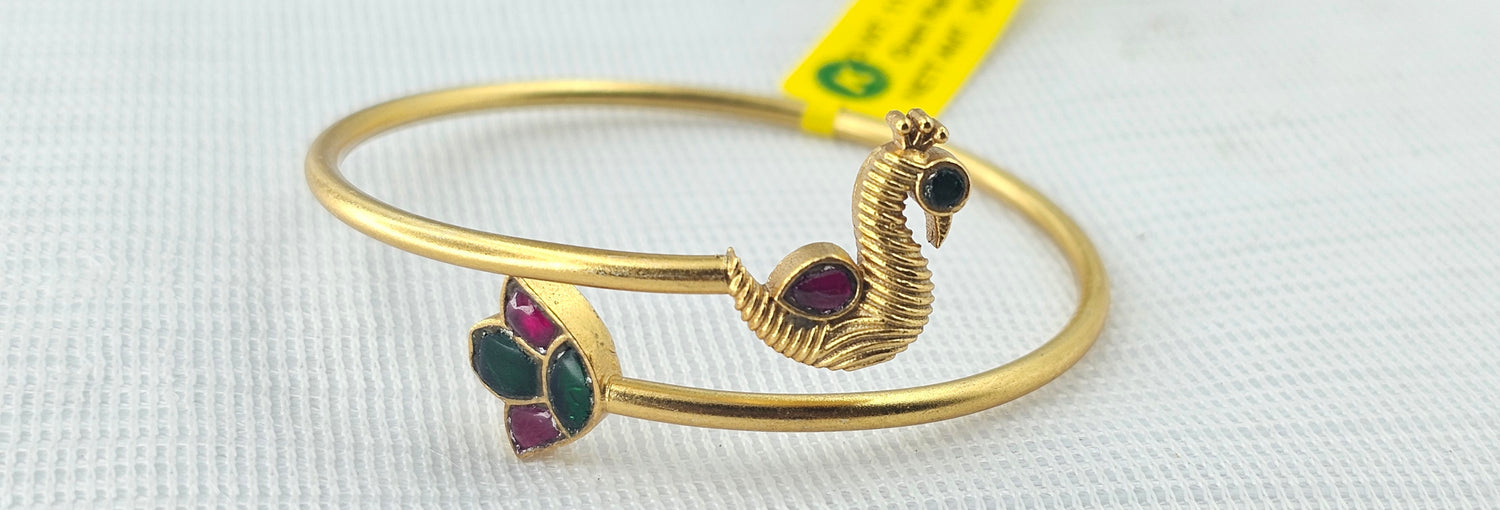 92.50 Gold Plated Silver Bracelet 203