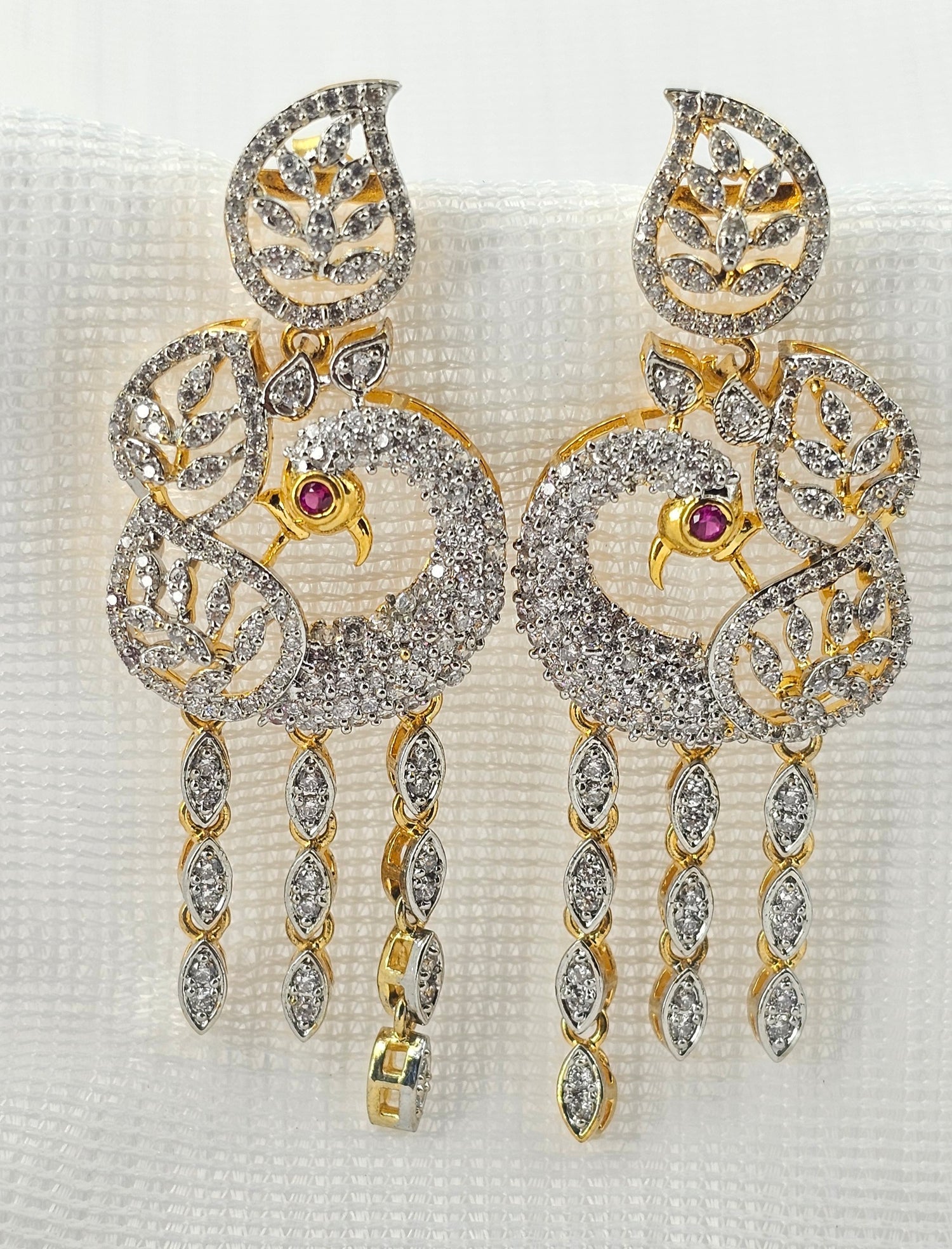 92.50 Gold Plated Silver Earring  79