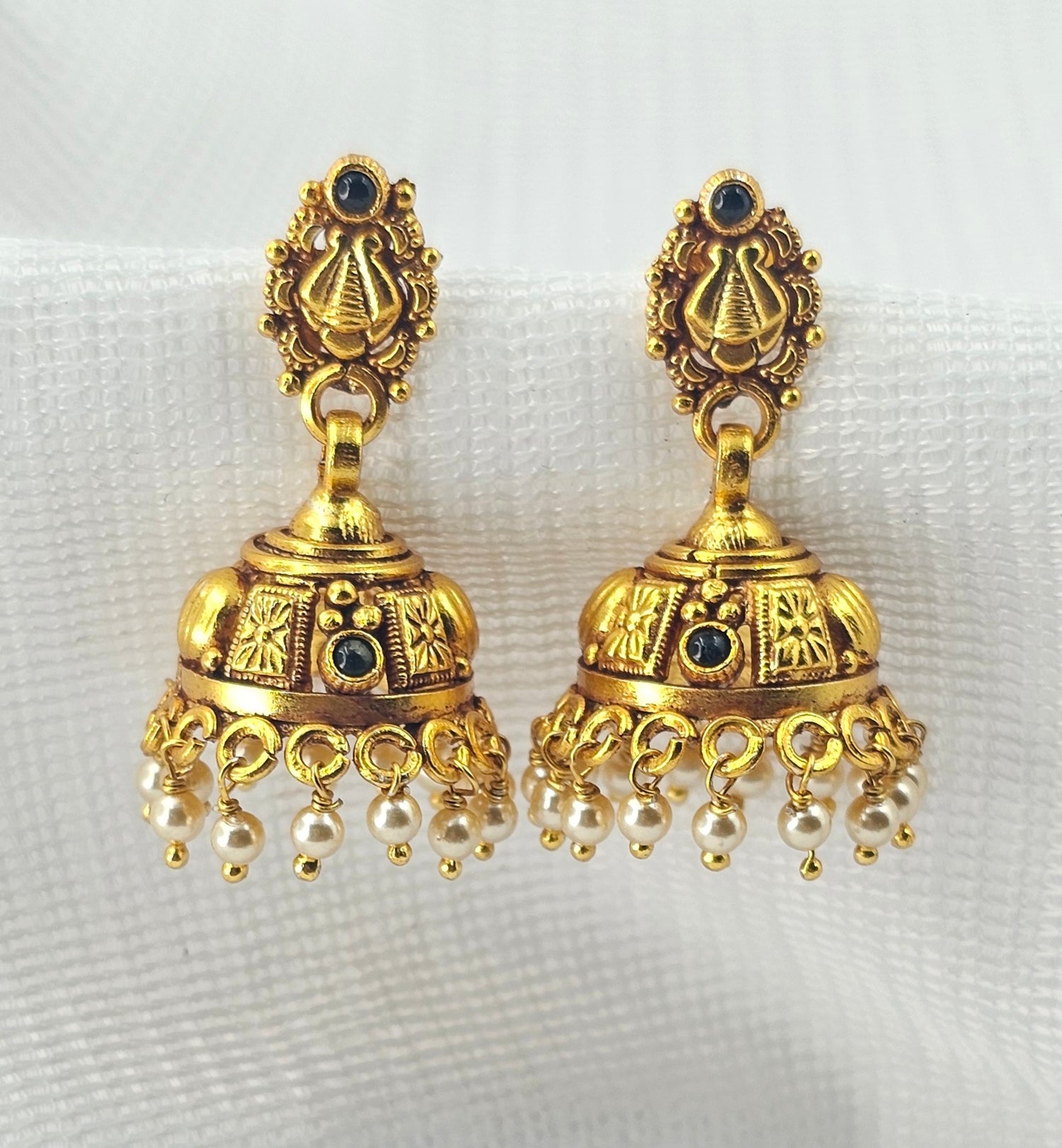 92.50 Gold Plated Silver Earring  37