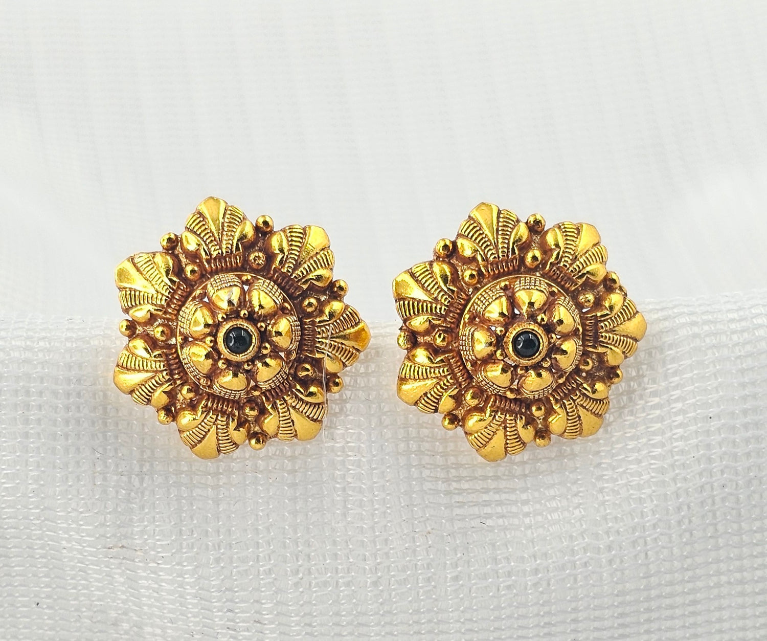 92.50 Gold Plated Silver Earring  27