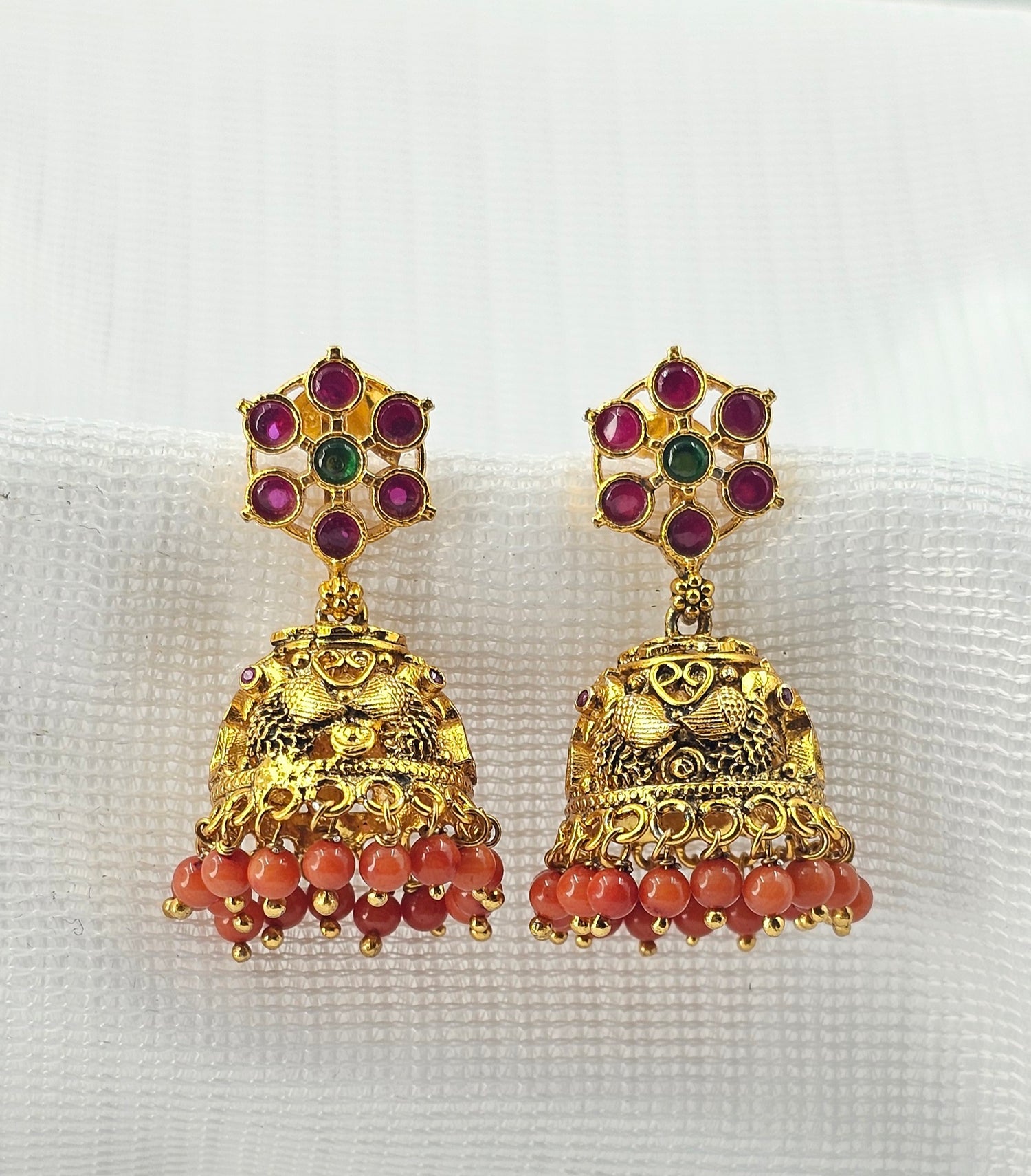 92.50 Gold Plated Silver Earring  75