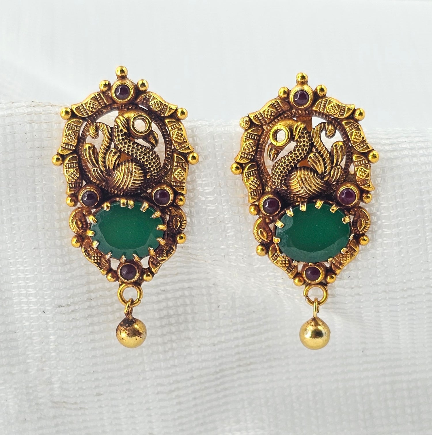 92.50 Gold Plated Silver Earring  36