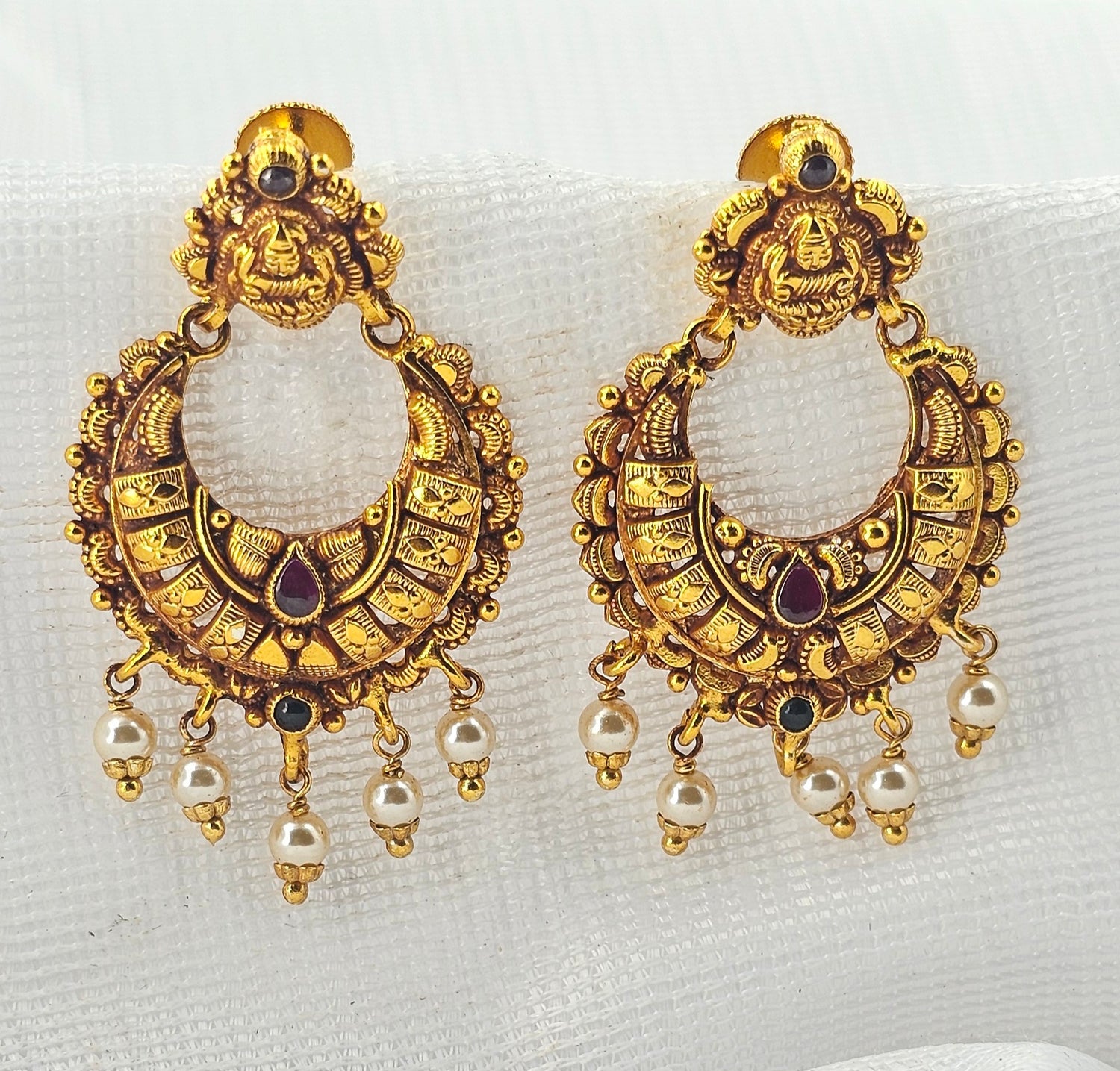 92.50 Gold Plated Silver Earring  55