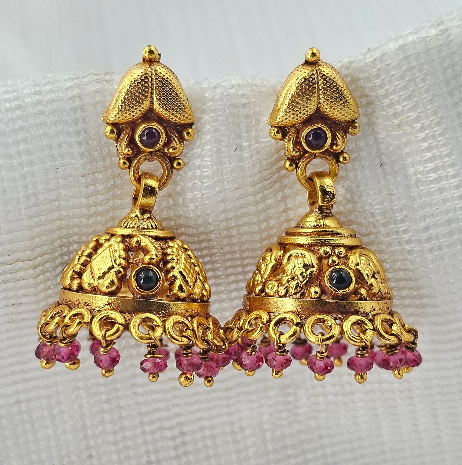 92.50 Gold Plated Silver Earring  48