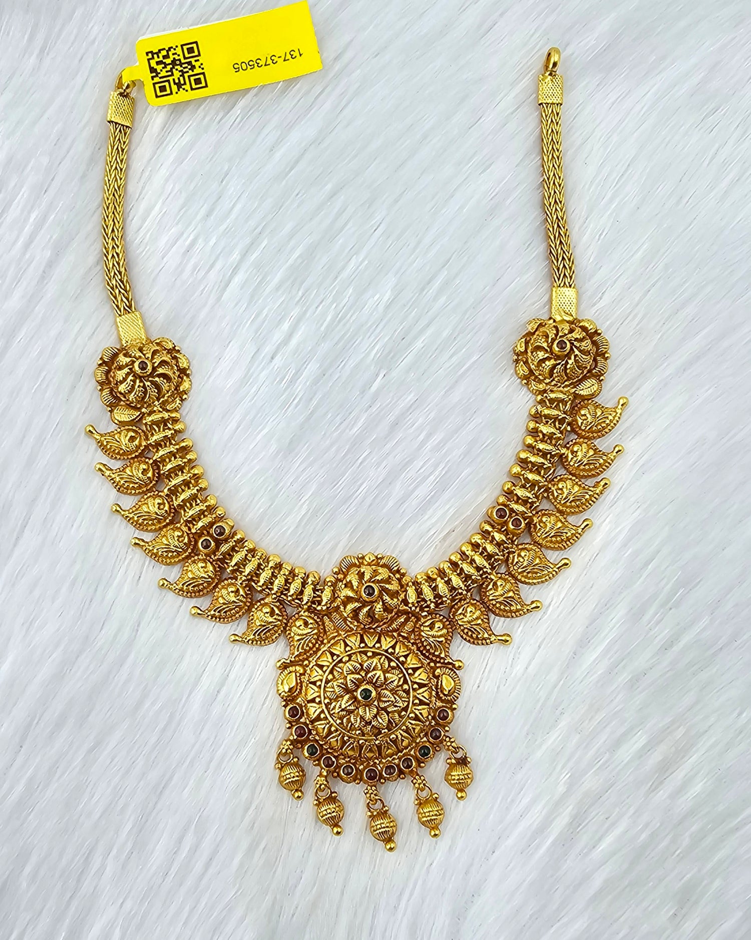 92.50 Gold Plated Silver Necklace 303