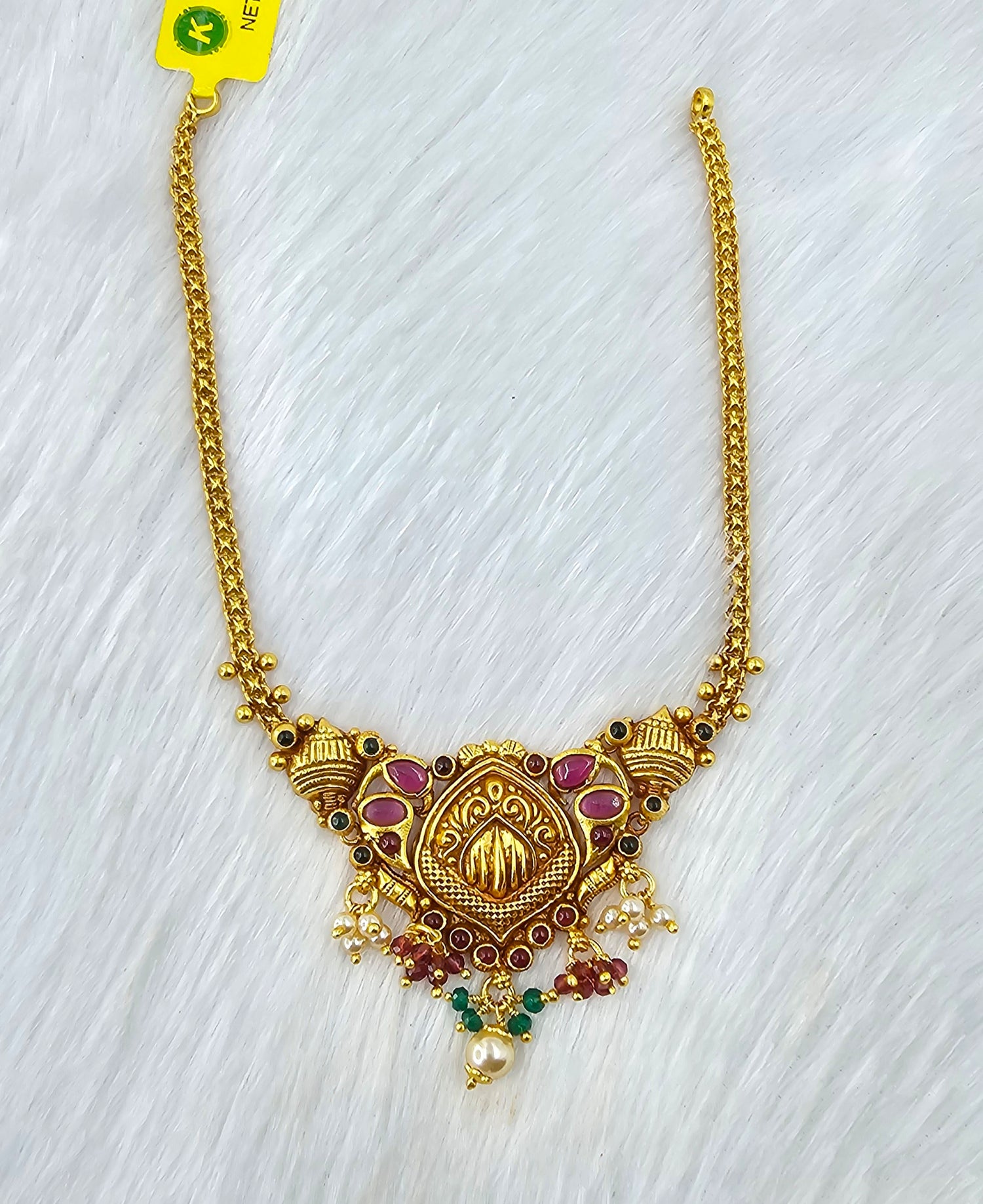 92.50 Gold Plated Silver Necklace 315